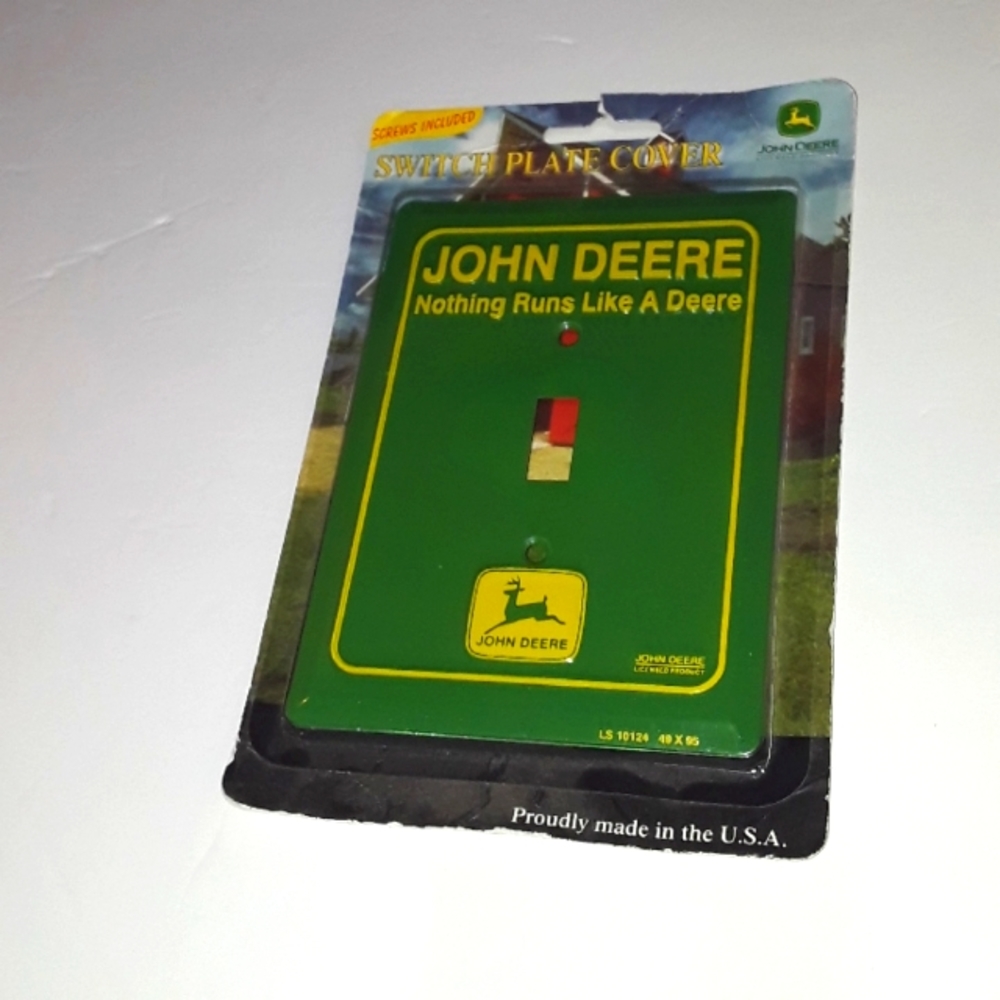 c VINTAGE JOHN DEERE LIGHT SWITCH USA SEALED NEW